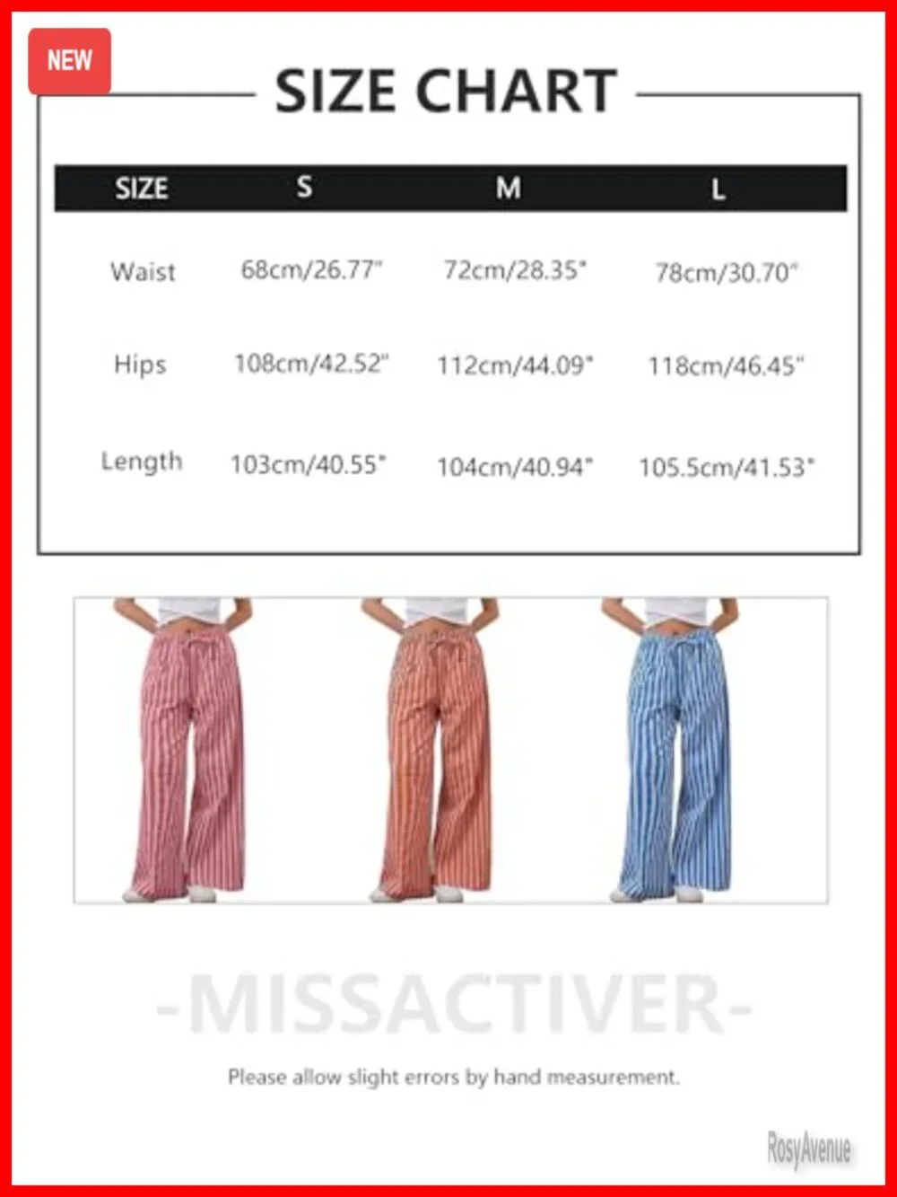 Women Drawstring Striped Wide Leg Lounge Pants with Pockets